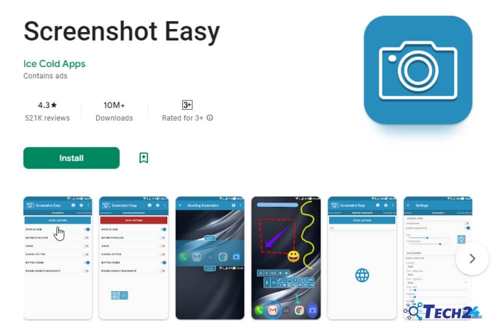 Take Screenshots Using Third-Party App